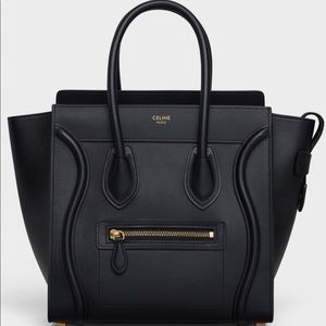 CELINE MINI LUGGAGE SMOOTH CALFSKIN
